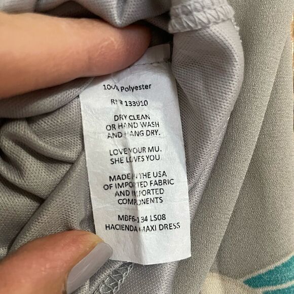 Show me Yor Mumu Hacienda Maxi Dress Size M - Picture 8 of 9